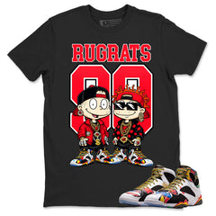 Rugrats 90 Graphic Tee, Shirt to Match Air Jordan 7 Miro, Air Jordan 7 Miro Unisex Shirt