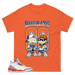 Rugrats 90 Shirt - Match Blue Air Jordan 3 Knicks