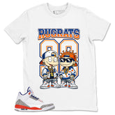 Rugrats 90 Shirt - Match Blue Air Jordan 3 Knicks