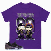 Rugrats Graphic Tee, Shirt to Match Air Foamposite One Eggplant, Air Foamposite Unisex Purple Shirt