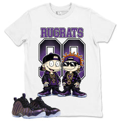 Rugrats Graphic Tee, Shirt to Match Air Foamposite One Eggplant, Air Foamposite Unisex Purple Shirt