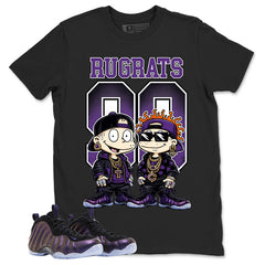 Rugrats Graphic Tee, Shirt to Match Air Foamposite One Eggplant, Air Foamposite Unisex Purple Shirt
