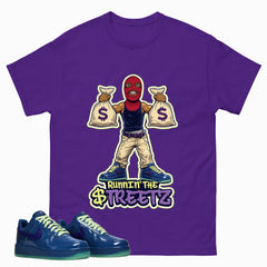 Runnin The Street Graphic Tee, Shirt to Match Air Force 1 Mystic Navy, Air Force 1 Unisex Shirt