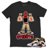 Runnin The Street Graphic Tee, Shirt to Match Air Jordan 7 Miro, Air Jordan 7 Miro Unisex Shirt