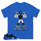 Runnin The Street Shirt - Match Air Foamposite One Royal