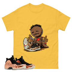 Sad Voodoo Graphic Tee, Shirt to Match Air Foamposite One Copper, Air Foamposite Unisex Black Shirt