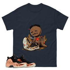 Sad Voodoo Graphic Tee, Shirt to Match Air Foamposite One Copper, Air Foamposite Unisex Black Shirt