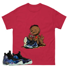 Sad Voodoo Graphic Tee, Shirt to Match Air Foamposite One Galaxy, Air Foamposite Unisex Black Shirt