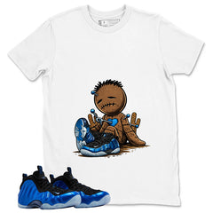 Sad Voodoo Shirt - Match Air Foamposite One Royal