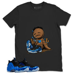 Sad Voodoo Shirt - Match Air Foamposite One Royal
