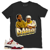 Sail Brick After Brick 4s Zadago Shirt Daaamn Sneaker Graphic