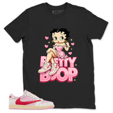 Sail Tropical Pink Travis Scott 1s Zadago Shirt Betty Boop Graphic