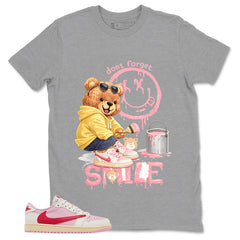 Sail Tropical Pink Travis Scott 1s Zadago Shirt Don't Forget Smile Graphic