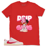 Sail Tropical Pink Travis Scott 1s Zadago Shirt Drip Gang Graphic