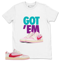 Sail Tropical Pink Travis Scott 1s Zadago Shirt Got 'Em Graphic
