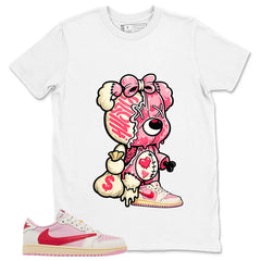 Sail Tropical Pink Travis Scott 1s Zadago Shirt Hustle Bear Graphic