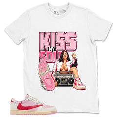 Sail Tropical Pink Travis Scott 1s Zadago Shirt Kiss My Sole Graphic