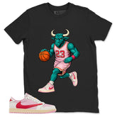 Sail Tropical Pink Travis Scott 1s Zadago Shirt Raging Bull Graphic