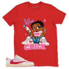 Sail Tropical Pink Travis Scott 1s Zadago Shirt Vibe Check Graphic