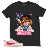 Sail Tropical Pink Travis Scott 1s Zadago Shirt Vibe Check Graphic