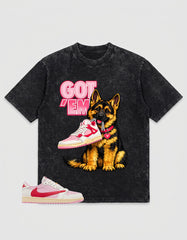 Sail Tropical Pink Travis Scott 1s Zadago Washed T-shirt Got 'Em GS Graphic