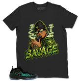 Savage Shirt - Match Air Foamposite Pro Pine Green