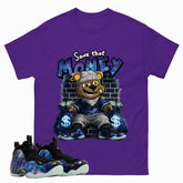 Save That Money Graphic Tee, Shirt to Match Air Foamposite One Galaxy, Air Foamposite Unisex Black Shirt