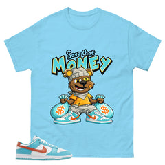 Save That Money Shirt - Match Green Dunk Low Miami Dolphins