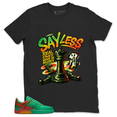 Sayless Shirt - Match Air Force 1 Stadium Green Crimson