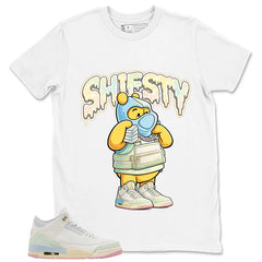 Shiesty Bear Shirt - Match Air Jordan 3 Spring is In The Air
