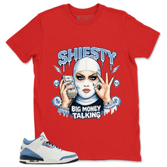 Shiesty Big Money Talking Shirt - Match Levi’s x Air Jordan 3 Retro 'All-Star'