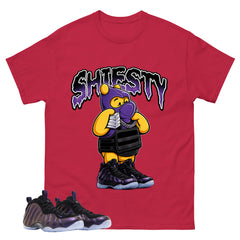 Shiesty Pooh Graphic Tee, Shirt to Match Air Foamposite One Eggplant, Air Foamposite Unisex Purple Shirt