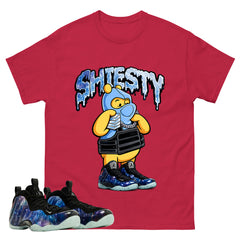Shiesty Pooh Graphic Tee, Shirt to Match Air Foamposite One Galaxy, Air Foamposite Unisex Black Shirt