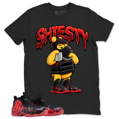 Shiesty Pooh Graphic Tee, Shirt to Match Air Foamposite Stranger Things, Air Foamposite Unisex Blue Shirt