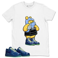 Shiesty Pooh Graphic Tee, Shirt to Match Air Force 1 Mystic Navy, Air Force 1 Unisex Shirt