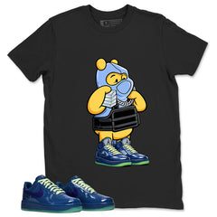 Shiesty Pooh Graphic Tee, Shirt to Match Air Force 1 Mystic Navy, Air Force 1 Unisex Shirt
