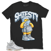 Shiesty Pooh Shirt - Match Air Jordan 6 x Paris Saint-Germain Metallic Silver
