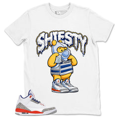 Shiesty Pooh Shirt - Match Blue Air Jordan 3 Knicks