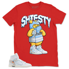 Shiesty Pooh Shirt - Match Virgil Abloh x Air Jordan 1 Alaska