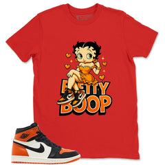 Graphic T-shirt to Match Shattered Backboard 1s - Betty Boop Graphic
