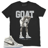 Graphic T-shirt to Match 1s - Goat Rare Air Graphic