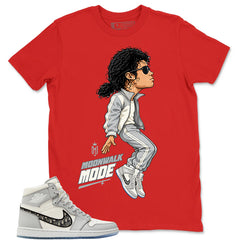 Graphic T-shirt to Match 1s - Moonwalk Mode Graphic
