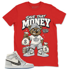 Graphic T-shirt to Match 1s - Save That Money Graphic