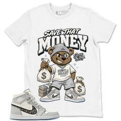 Graphic T-shirt to Match 1s - Save That Money Graphic