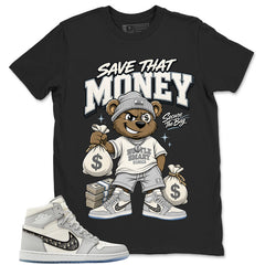 Graphic T-shirt to Match 1s - Save That Money Graphic