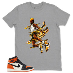 Graphic T-shirt to Match Shattered Backboard 1s - Air Baller Graphic