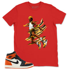 Graphic T-shirt to Match Shattered Backboard 1s - Air Baller Graphic