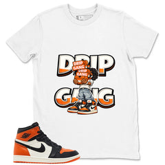 Graphic T-shirt to Match Shattered Backboard 1s - Drip Gang Graphic