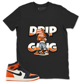 Graphic T-shirt to Match Shattered Backboard 1s - Drip Gang Graphic