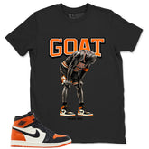 Graphic T-shirt to Match Shattered Backboard 1s - Goat Rare Air Graphic